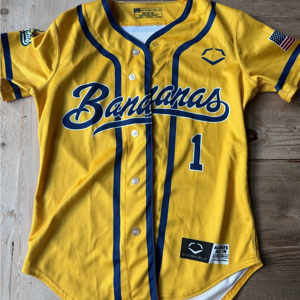 Evoshield Youth Savannah Bananas Team Replica Jersey